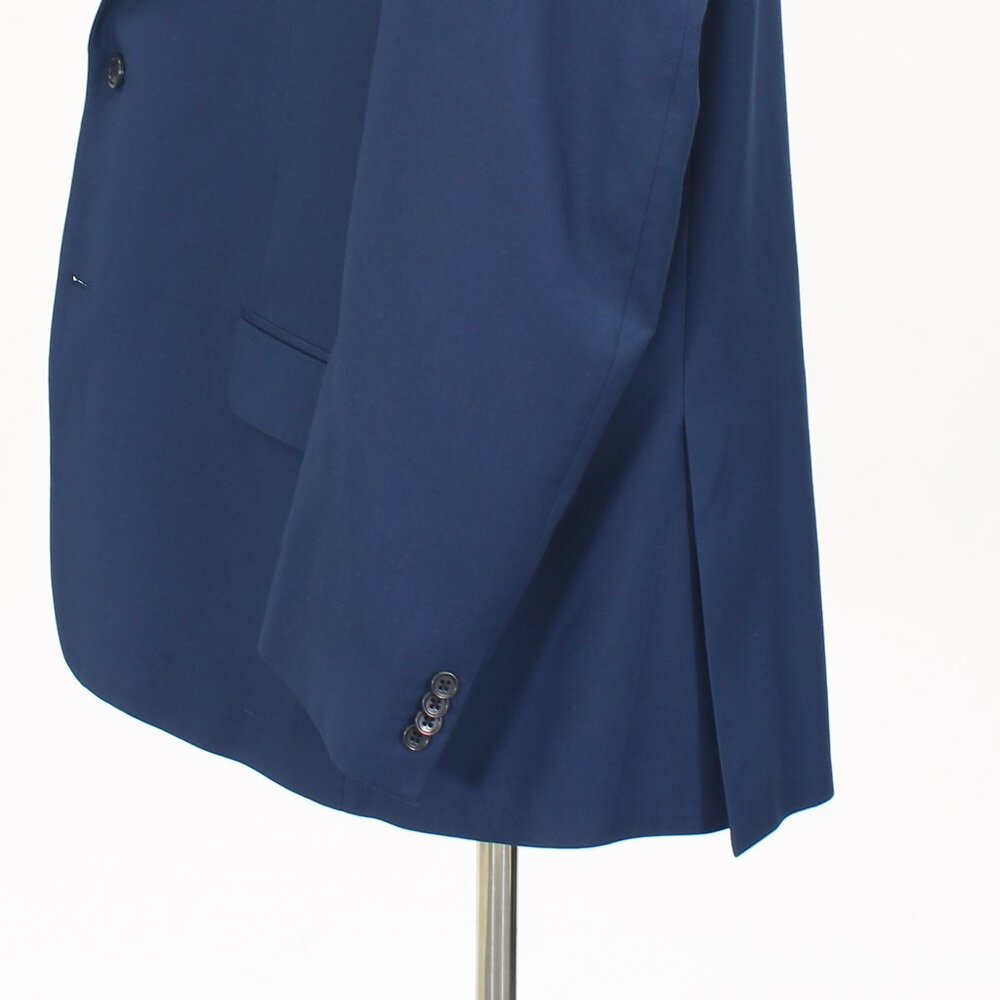 Michael Kors 48R Blue Blazer Sport Coat Jacket 2-Button Solid Y392 - Picture 6 of 11